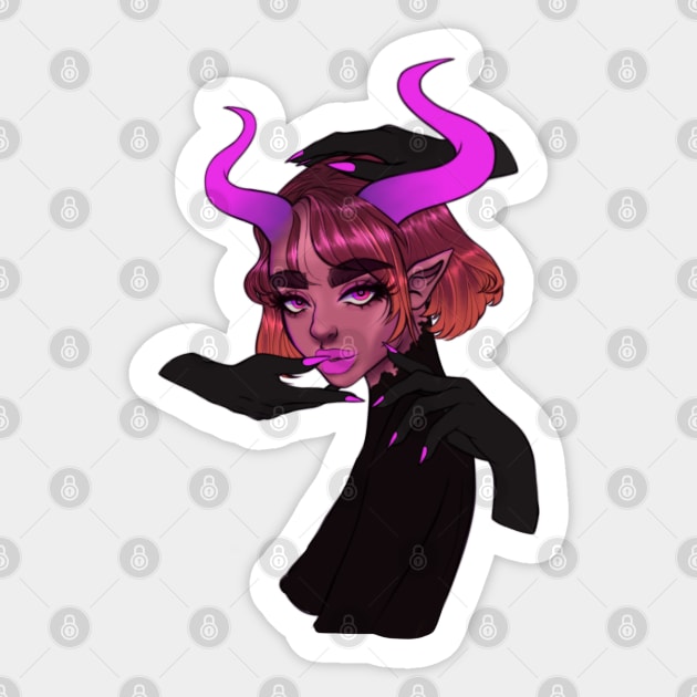 Proud Demon Sticker by Demon Mother